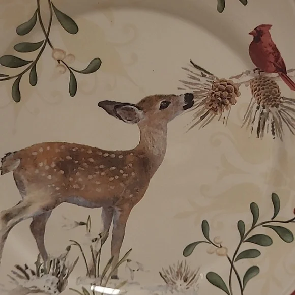 Set of 4 Better Homes and Gardens Heritage Collection Plates - Picture 3 of 16